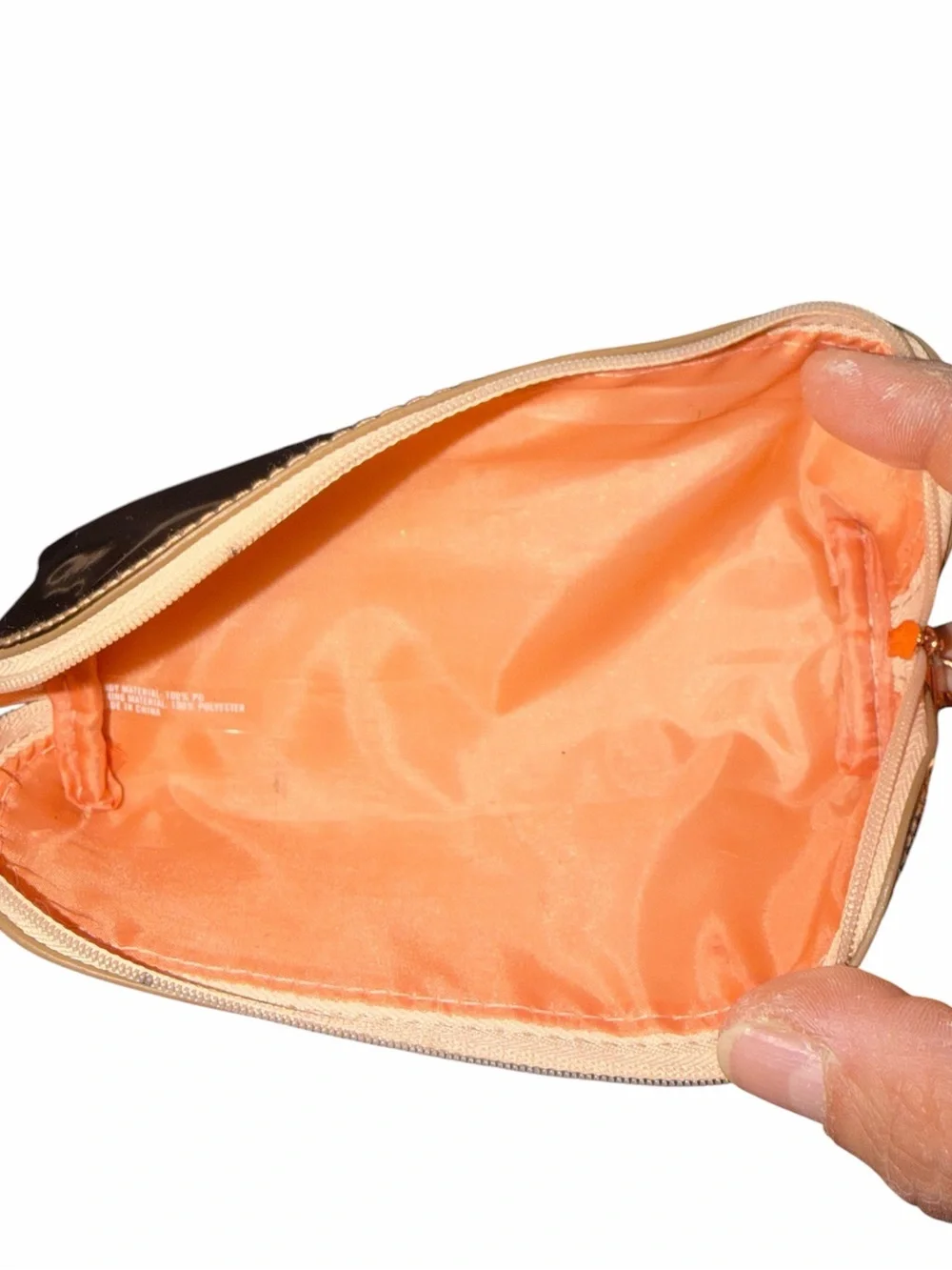 Mac Rose Gold Metallic Cosmetic Pouch - Women Bags